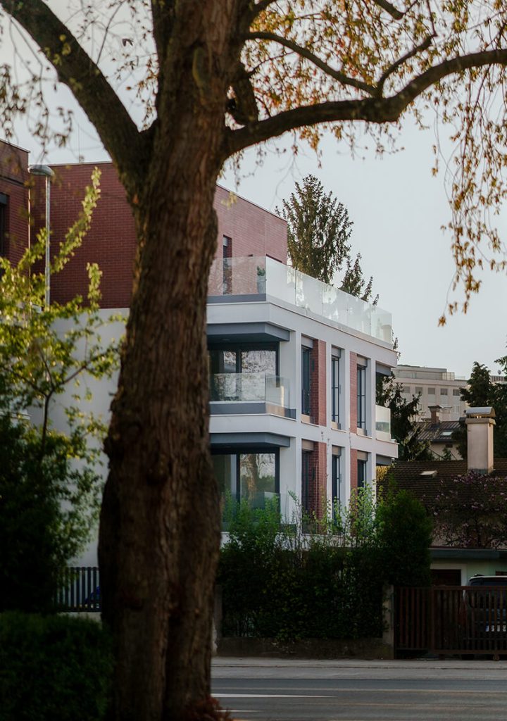 Večstanovanjski objekt ob Samovi ulici v Bežigradu, arhitekturna zasnova Archinauts