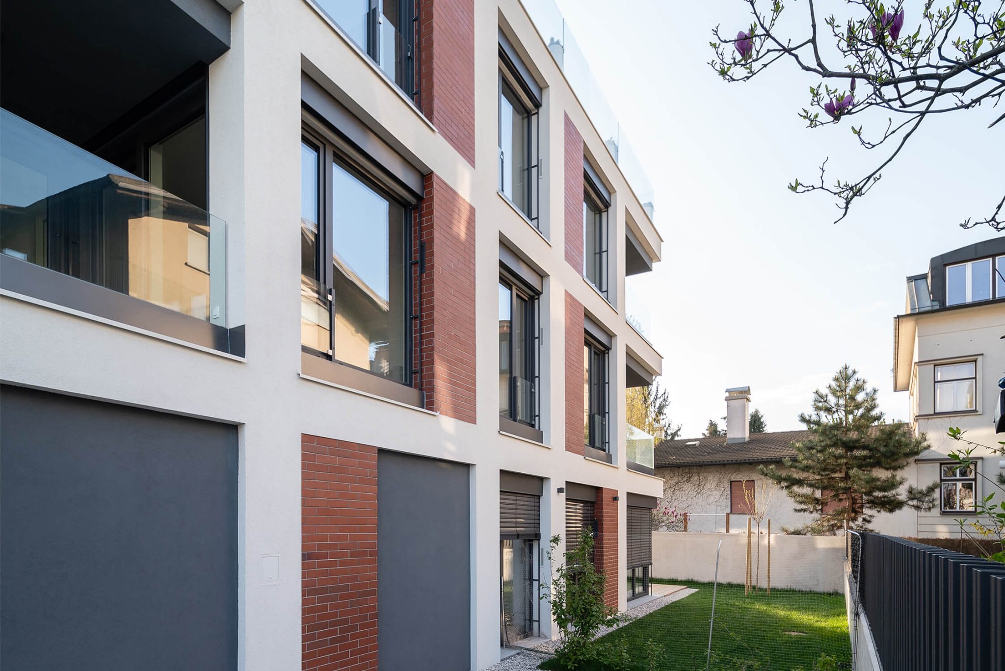 Večstanovanjski objekt ob Samovi ulici v Bežigradu, arhitekturna zasnova Archinauts