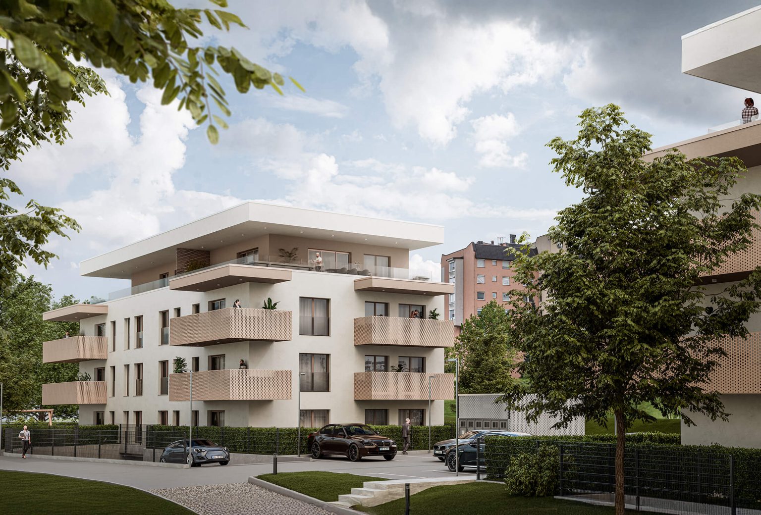 Stanovanjski kompleks Kranj Archinauts arhitektura