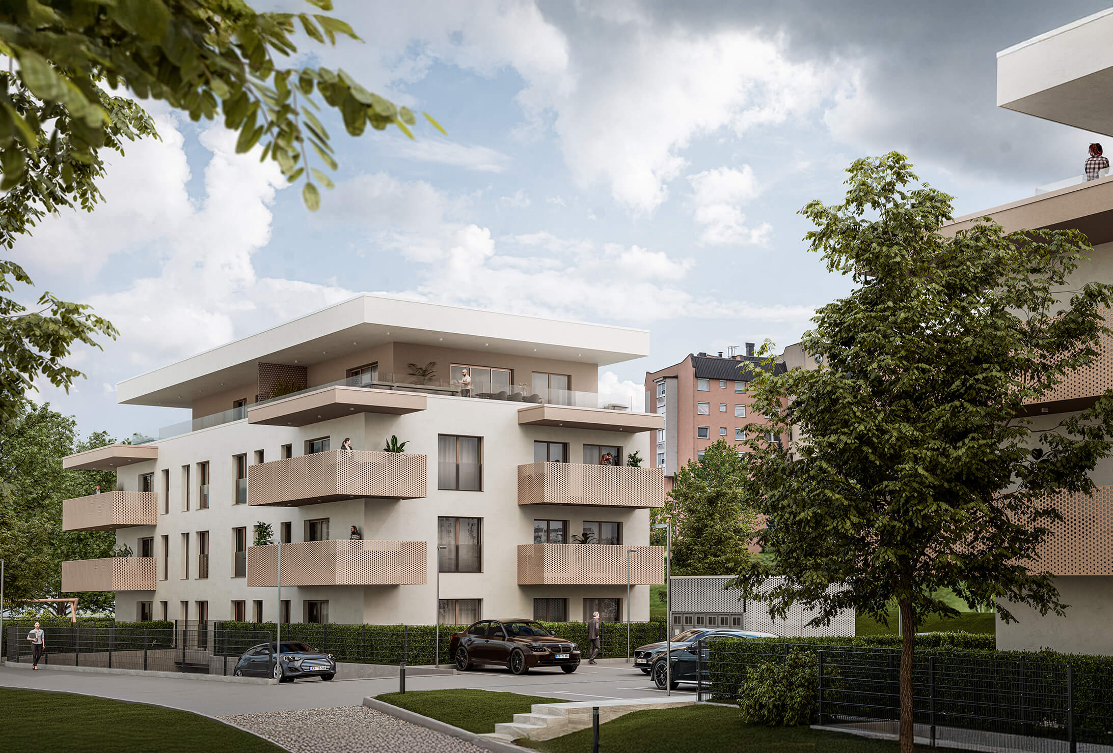 Stanovanjski kompleks Kranj Archinauts arhitektura